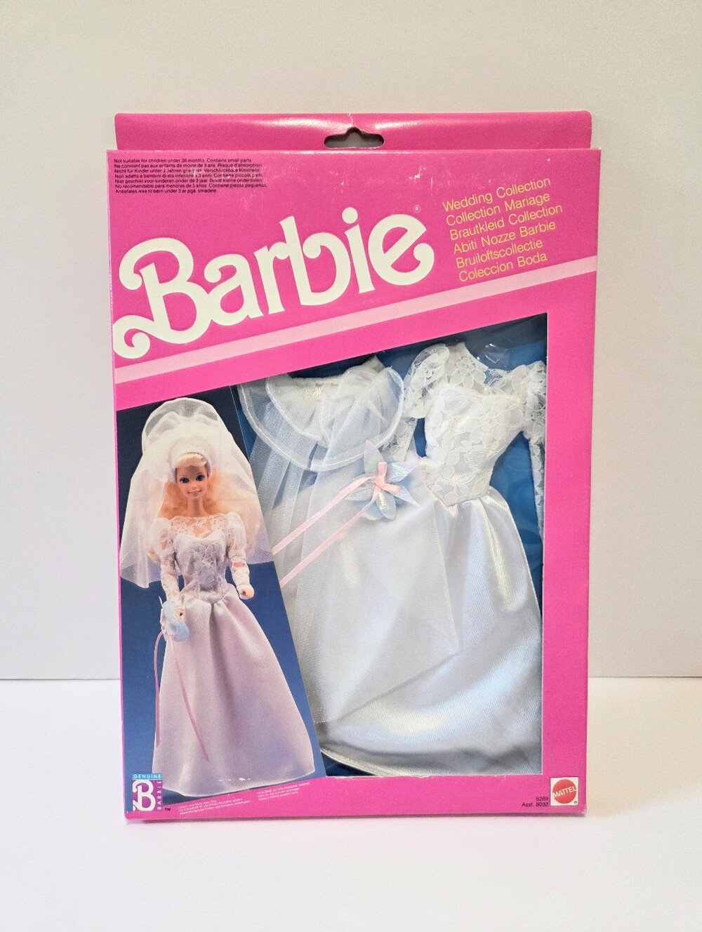 1990 Barbie Wedding Collection Fashions NIB